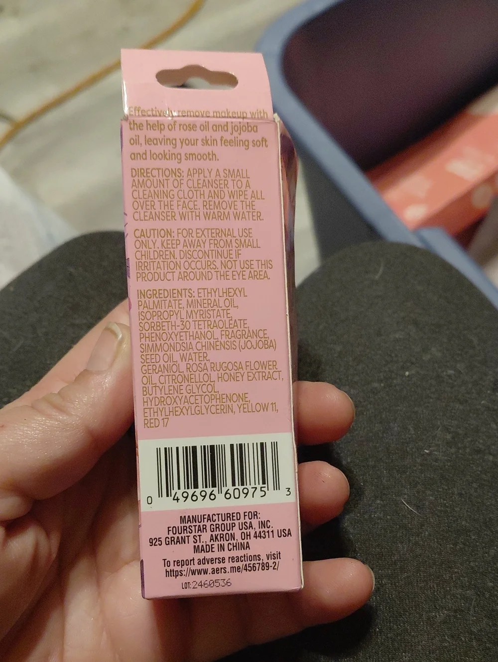 5/$10 b pure Makeup Removing Cleansing Oil With Jojoba & Rose Oil